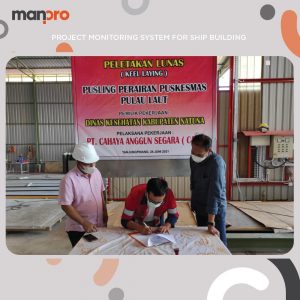 Implementasi Software Manajemen Proyek untuk Monitoring Proyek Pembangunan Kapal