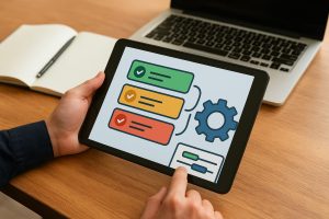 manajemen proyek konstruksi approval onlin