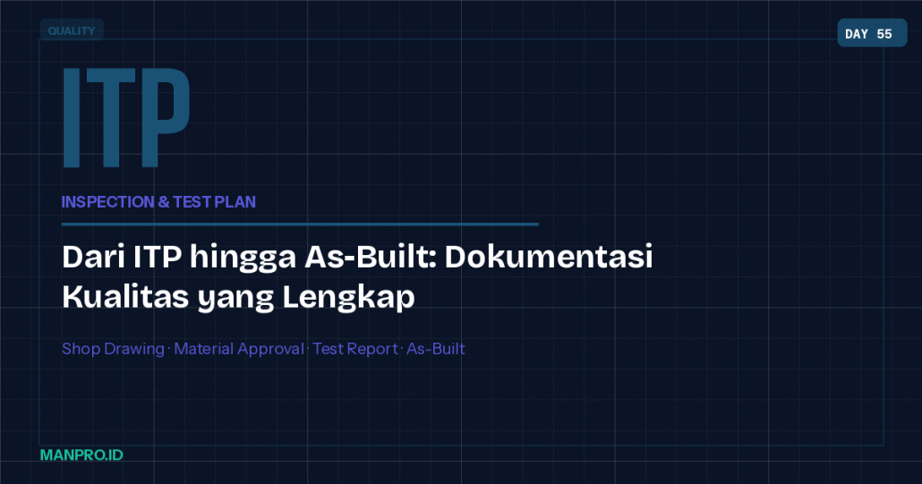 Manajemen Dokumen Kualitas Proyek Konstruksi - Manpro