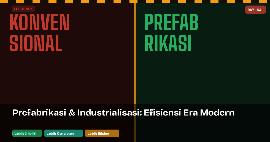 Prefabrikasi konstruksi - manajemen proyek - manpro
