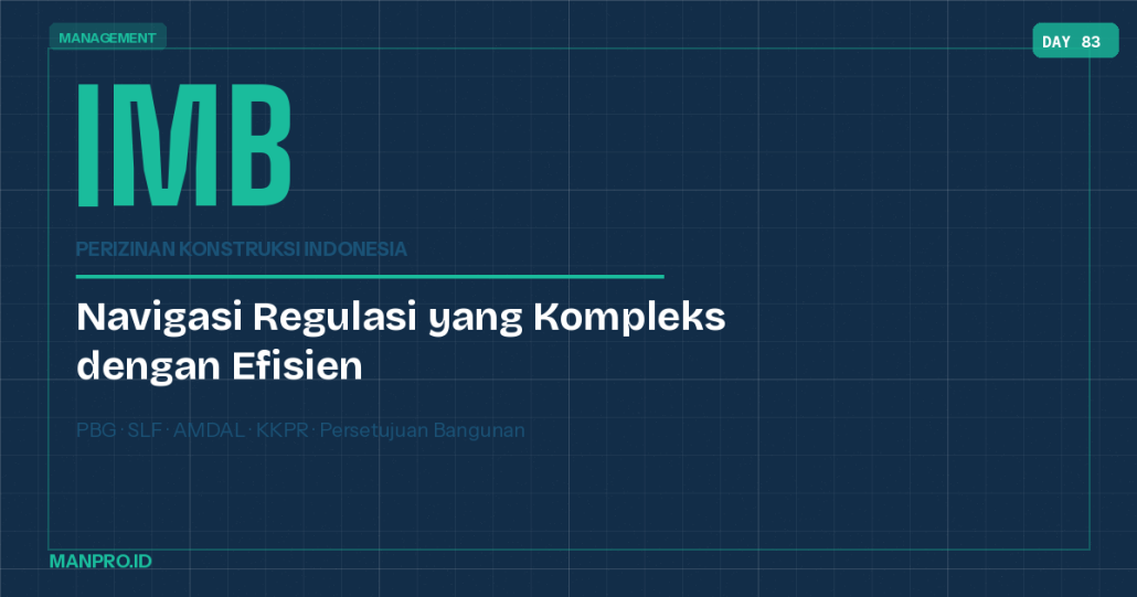 perizinan konstruksi Indonesia - manpro - manajemen proyek